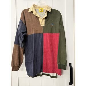 Duck Head Vintage long sleeve polos large VTG